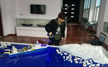 洋明達三維掃描儀助力船舶逆向工程